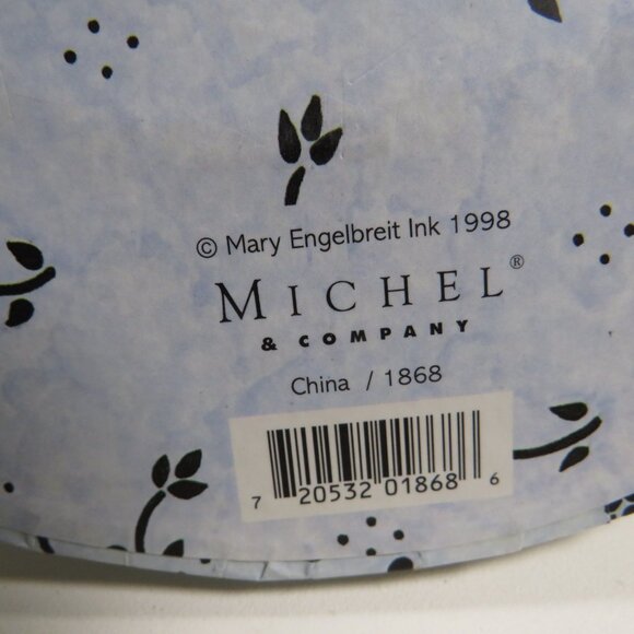 Mary Engelbreit Hat Gift Box Floral Blue & Pink - Picture 7 of 8